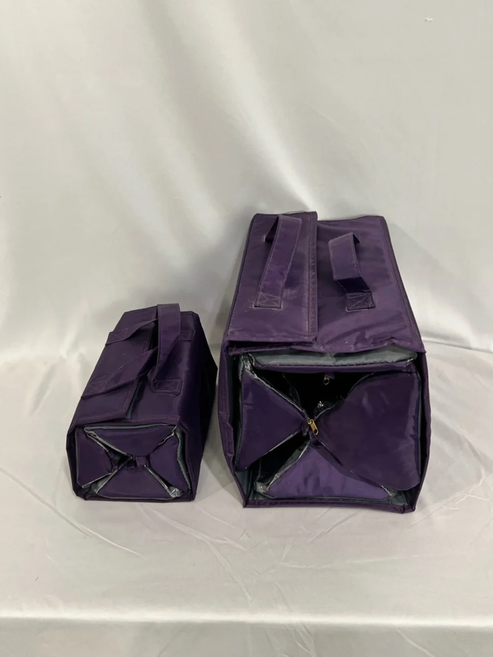 JM New York Purple Nylon Travel Set